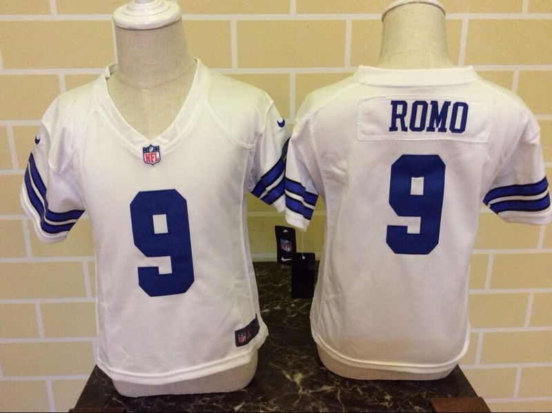 Dallas Cowboys 9 romo white Nike baby Jersey